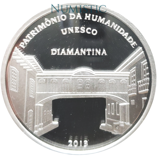 5 Reais - Diamantina, Patrimônio da Humanidade - UNESCO — obverse