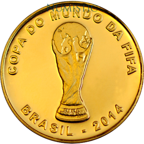 10 Reais - Copa do Mundo da Fifa Brasil 2014 — obverse