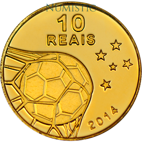 10 Reais - Copa do Mundo da Fifa Brasil 2014 — reverse