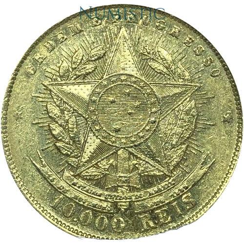 10.000 Réis — reverse