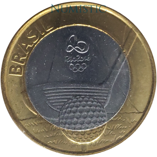 1 Real - Jogos Olímpicos e Paralímpicos RIO - Golfe — obverse