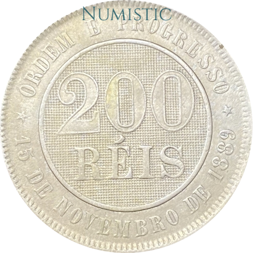 200 Réis — reverse