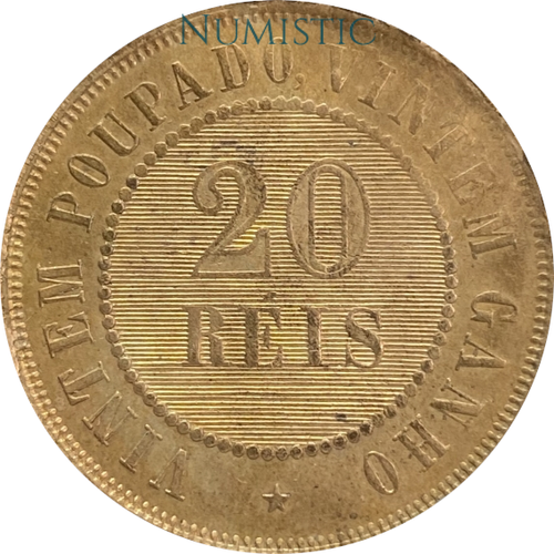 20 Réis — obverse