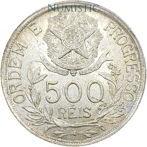 500 Réis - Estrelas Ligadas — reverse