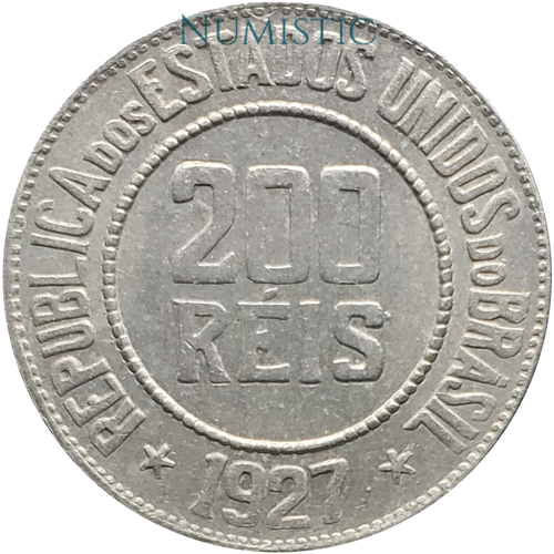 200 Réis — reverse