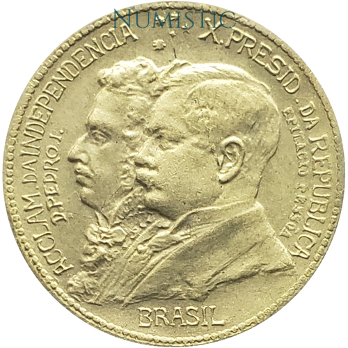 500 Réis - Centenário da Indenpendência — obverse