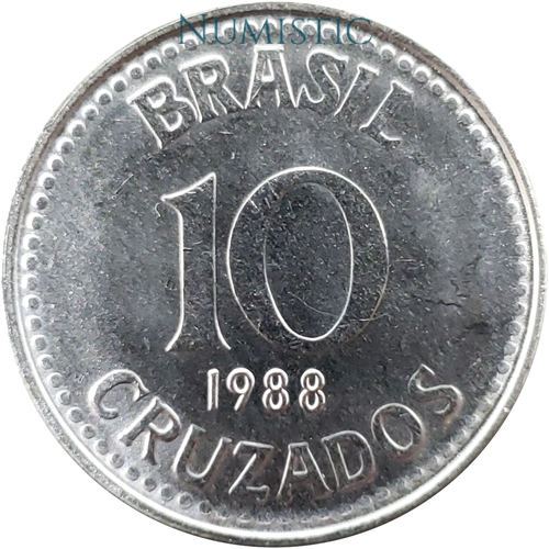10 Cruzados — obverse