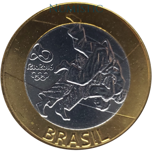 1 Real - Jogos Olímpicos e Paralímpicos RIO - Judô — obverse