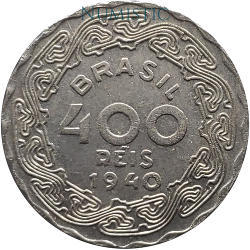 400 Réis - Getúlio Vargas — reverse