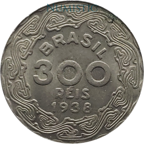 300 Réis - Getúlio Vargas — reverse