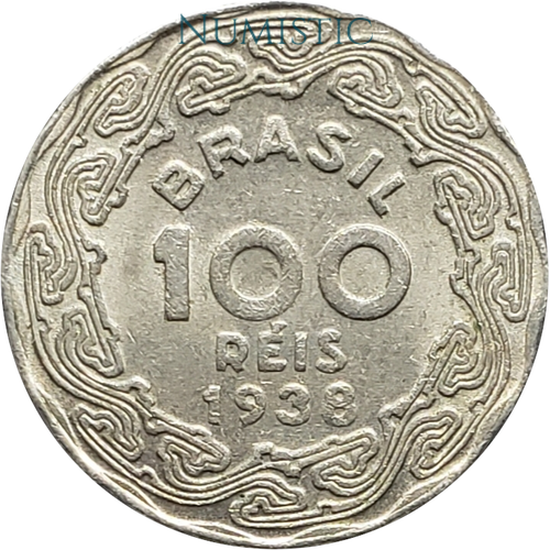 100 Réis - Getúlio Vargas — reverse