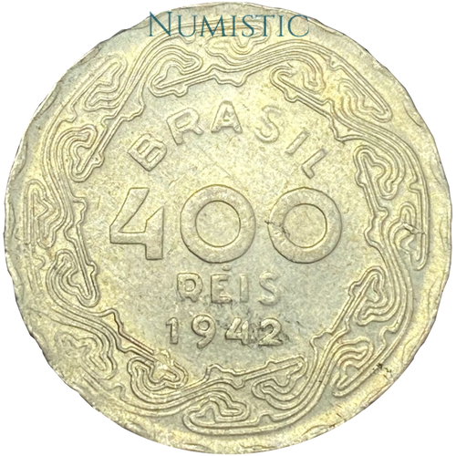 400 Réis - Getúlio Vargas (Rosa) — reverse