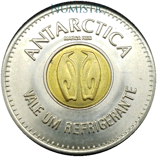 Ficha Antarctica — obverse