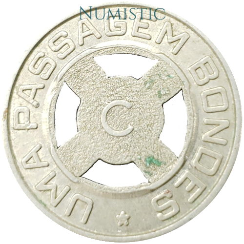 Ficha Cia Carris - Porto Alegrense — obverse