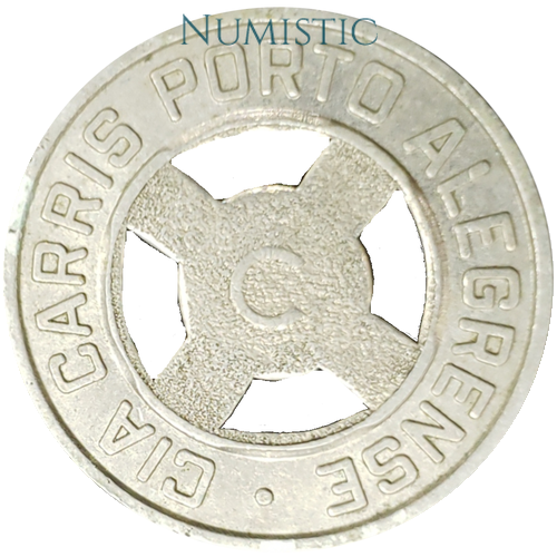 Ficha Cia Carris - Porto Alegrense — reverse