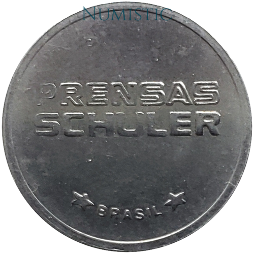 Token Prensas Schuler — obverse