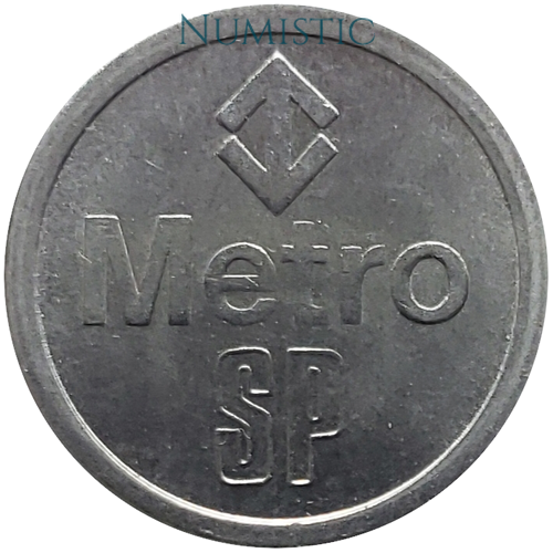 Ficha Metro SP — obverse