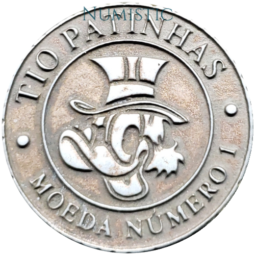 Token Tio Patinhas - Uma Pataca — obverse