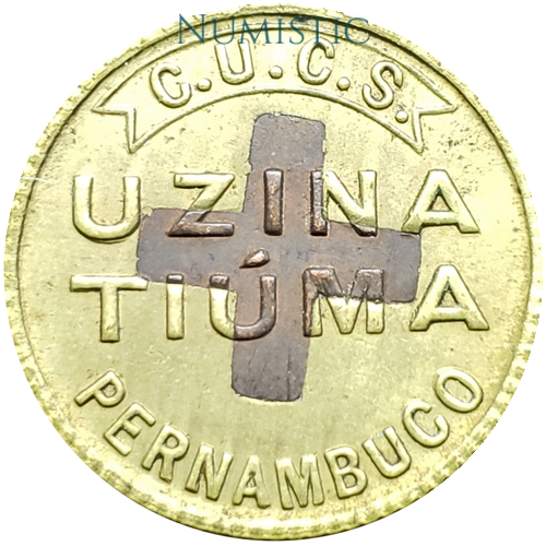 Ficha Uzina Tiúma N° 1.000 — obverse