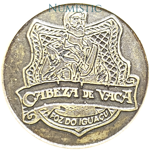 Token Marco das Três Fronteiras - Cabeza de Vaca — reverse