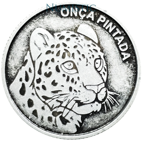 Token Parque Nacional do Iguaçu - Onça Pintada — reverse