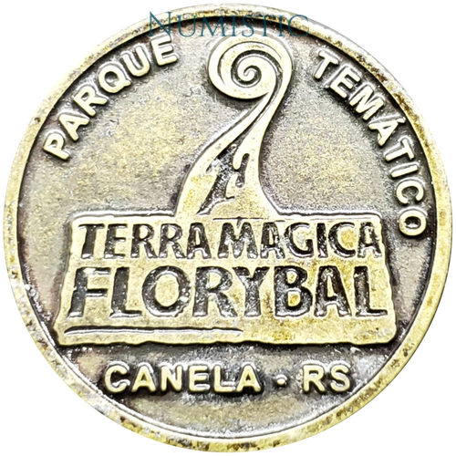 Token Parque Temático Terra Mágica Florybal - Leão — obverse