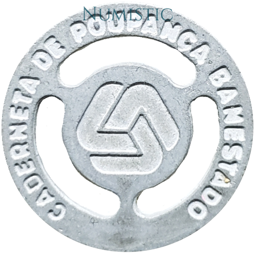 Ficha Caderneta de Poupança Banestado — obverse