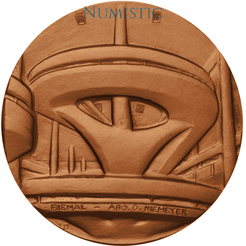 Medalha Arquitetura — Reverso