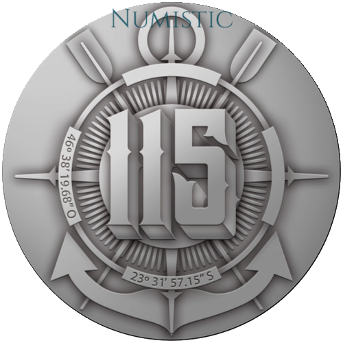Medalha Corinthians 115 Anos: Todos os caminhos levam ao Corinthians — Anverso