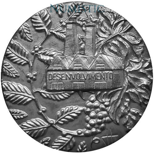Medalha Imigração Italiana — reverse