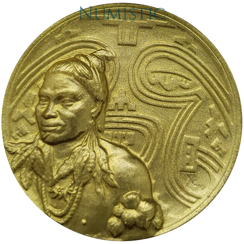 Medalha Índio Brasileiro — obverse