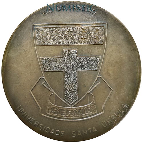 Medalha Ano Jubilar da Ordem de Santa Úrsula — reverse