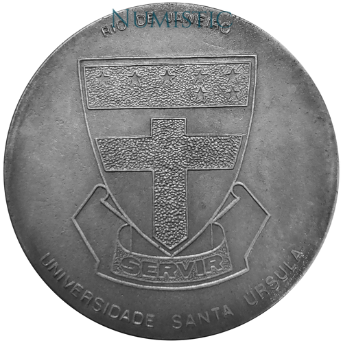 Medalha Ano Jubilar da Ordem de Santa Úrsula — reverse