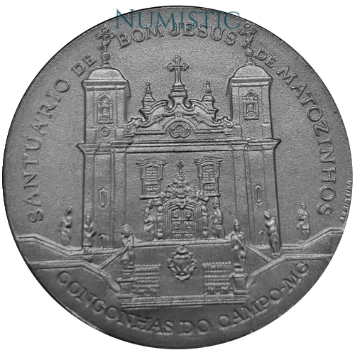 Medalha Os Doze Profetas — reverse