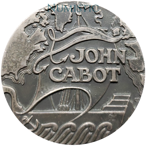 Medalha Descobridores - John Cabot — obverse