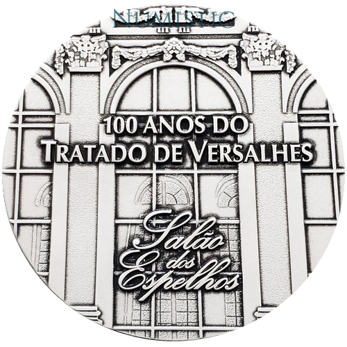 Medalha 100 Anos do Tratado de Versalhes — obverse