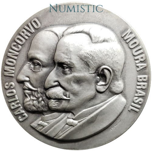 Medalha Centenário da Policlínica Geral do Rio de Janeiro — obverse