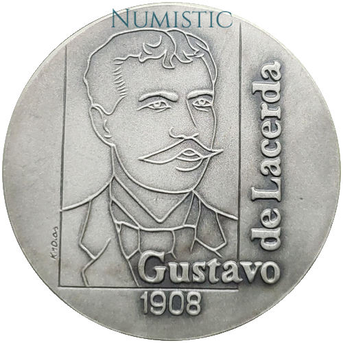 Medalha 80 Anos da Associação Brasileira de Imprensa — reverse
