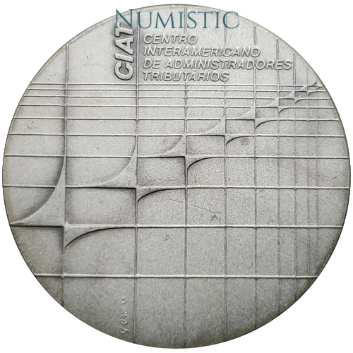 Medalha 22a Assembleia Geral do CIAT — reverse
