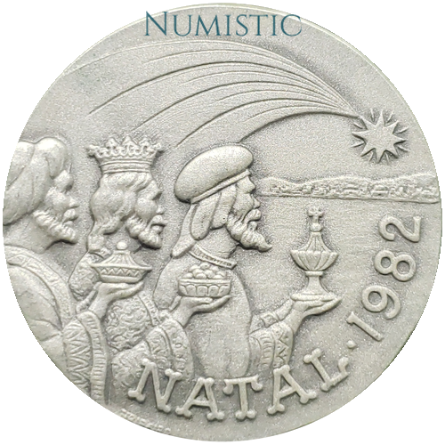 Medalha Natal — reverse