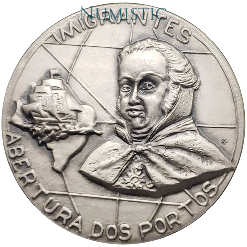 Medalha Imigrantes — obverse
