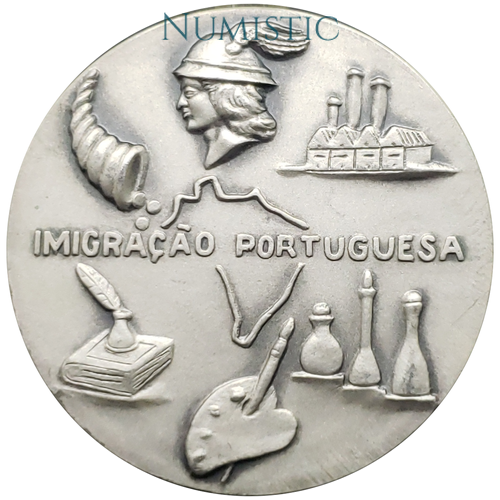 Medalha Imigrantes — reverse