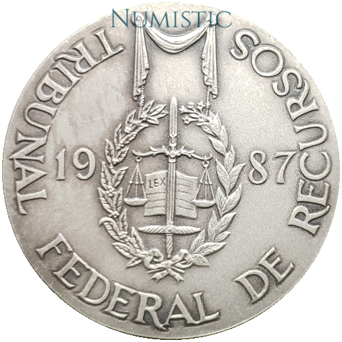 Medalha Tribunal Federal de Recursos — reverse