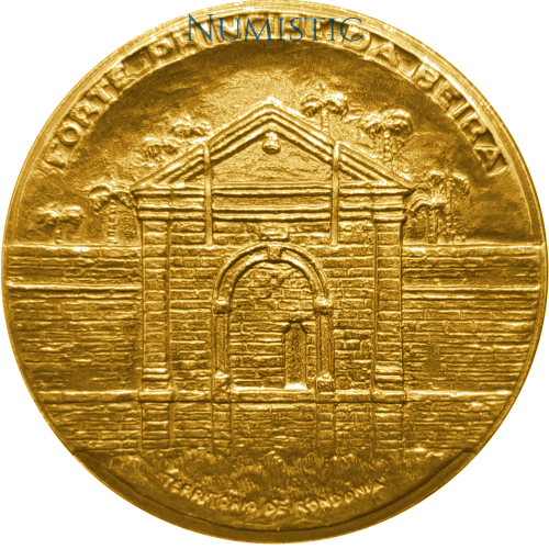 Medalha Forte Príncipe da Beira — Anverso
