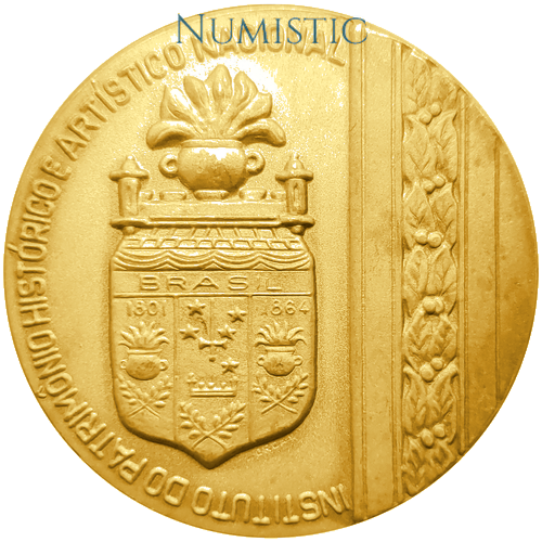 Medalha Forte de Coimbra — Reverso