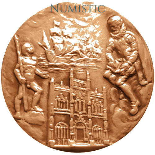 Medalha Centenário da Morte de Luiz de Camões — Reverso