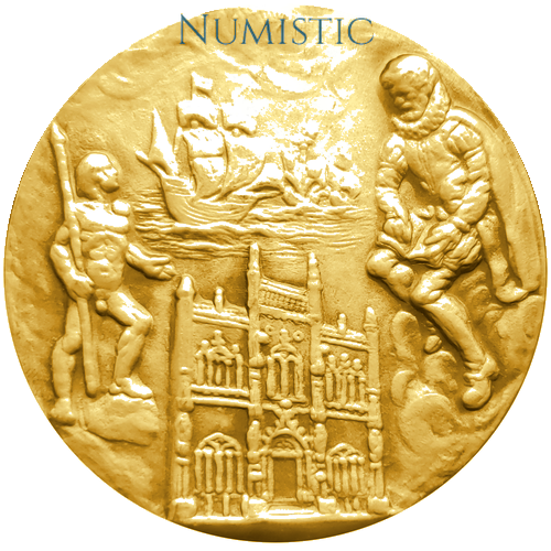 Medalha Centenário da Morte de Luiz de Camões — Reverso