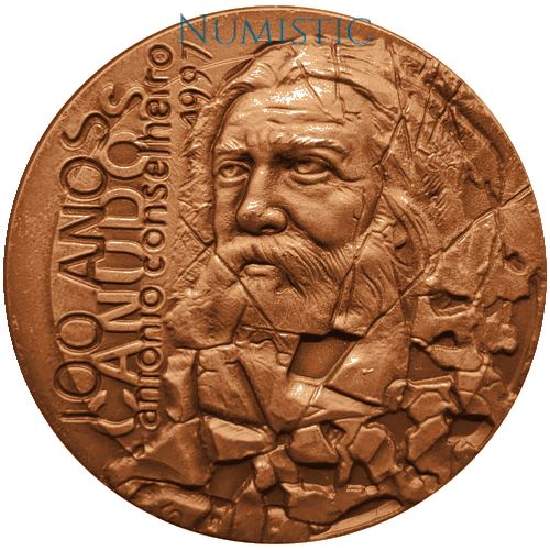 Medalha 100 Anos da Guerra de Canudos — Anverso