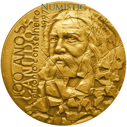 Medalha 100 Anos da Guerra de Canudos — Anverso