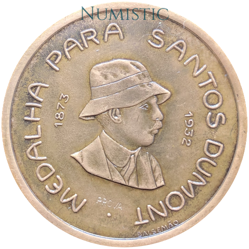 Medalha 100 Anos do 1° Vôo de Avião - Balsemão — obverse